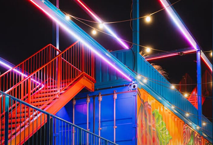 LEDwerk - Luxor Rotterdam - Containertrap