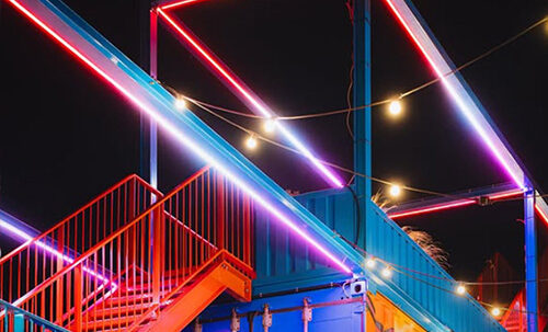 LEDwerk - Luxor Rotterdam - Containertrap