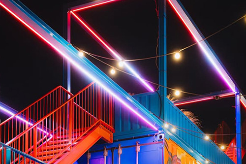 LEDwerk - Luxor Rotterdam - Containertrap